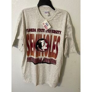 VTG Florida State University Seminoles Mens 1993 National Champions T Shirt